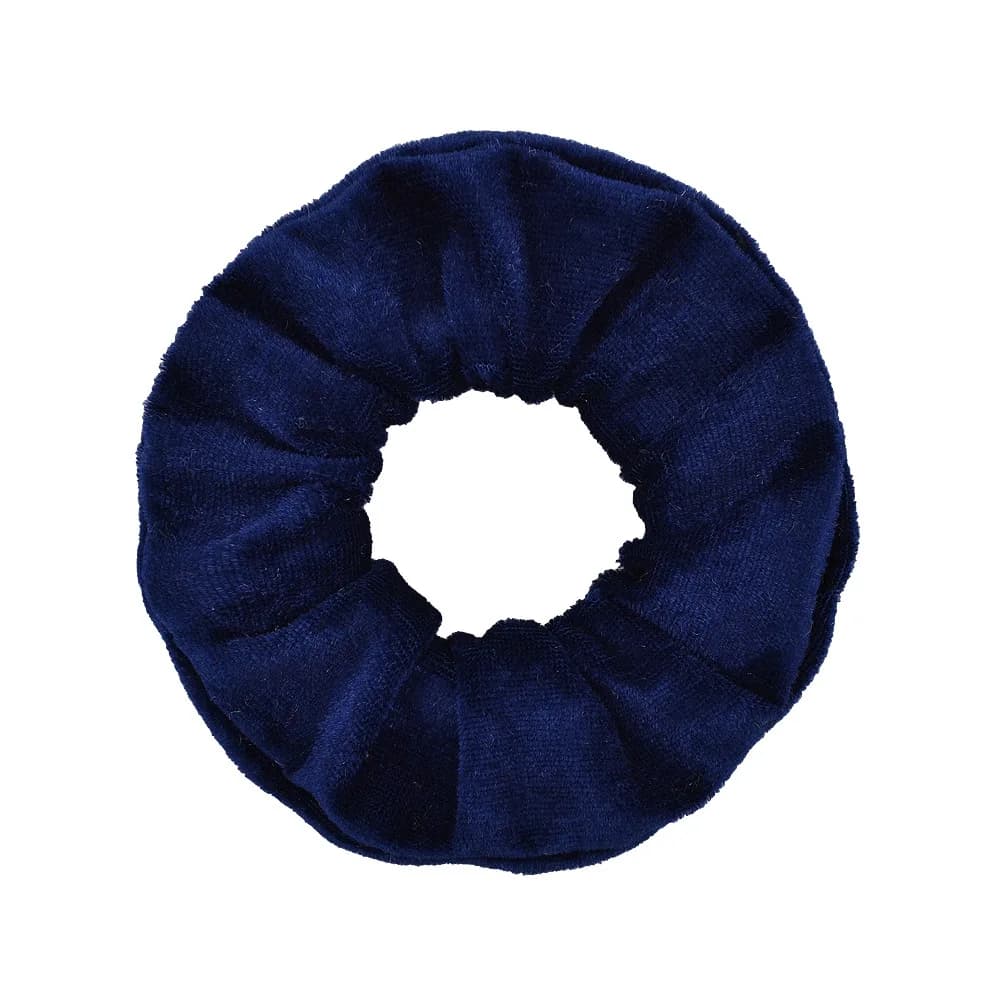 Chouchous en velours de 40 couleurs unies, attaches pour cheveux, blanc, noir, rouge, support queue 