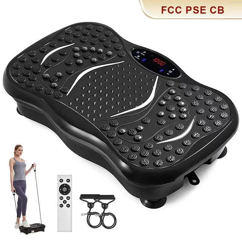 Plateforme vibrante d'exercice, appareil de massage corporel complet, machine amincissante, réducteu