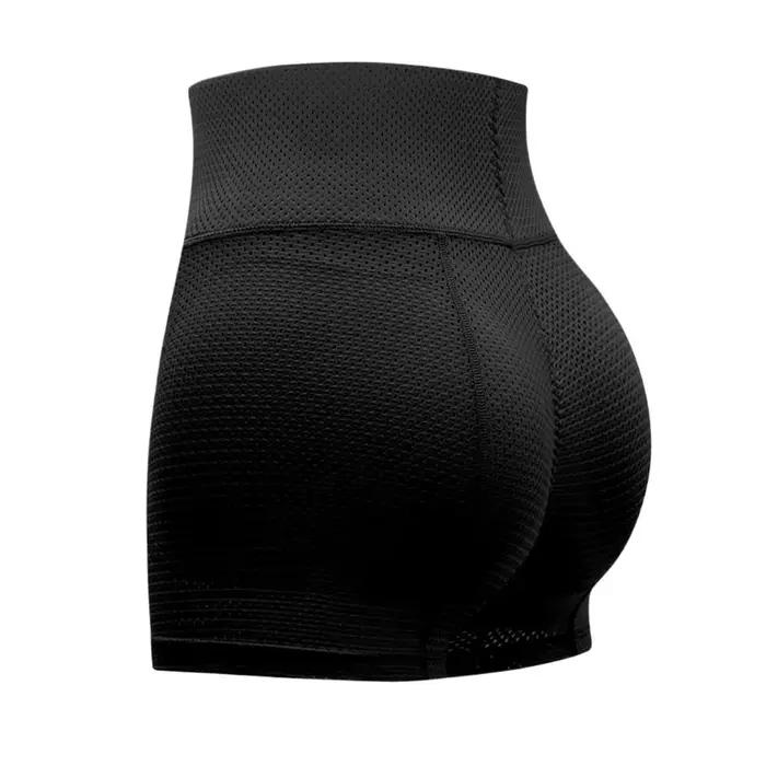 Taille haute taille moyenne coussinets de hanche caleçons hanche ascenseur Lingerie Push Up culotte