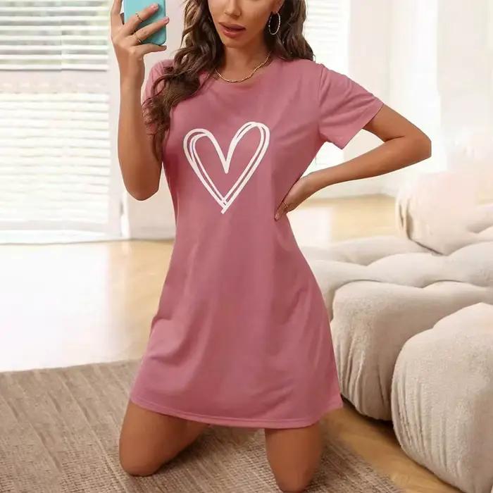 Chemise de nuit pour femme en satin et dentelle, dos nu, décolleté plongeant en V, style licou, en s