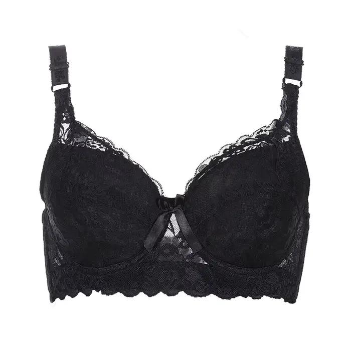 Soutien-gorge femme Sexy à armatures grande taille brassière Push Up Lingerie pleine tasse respirant