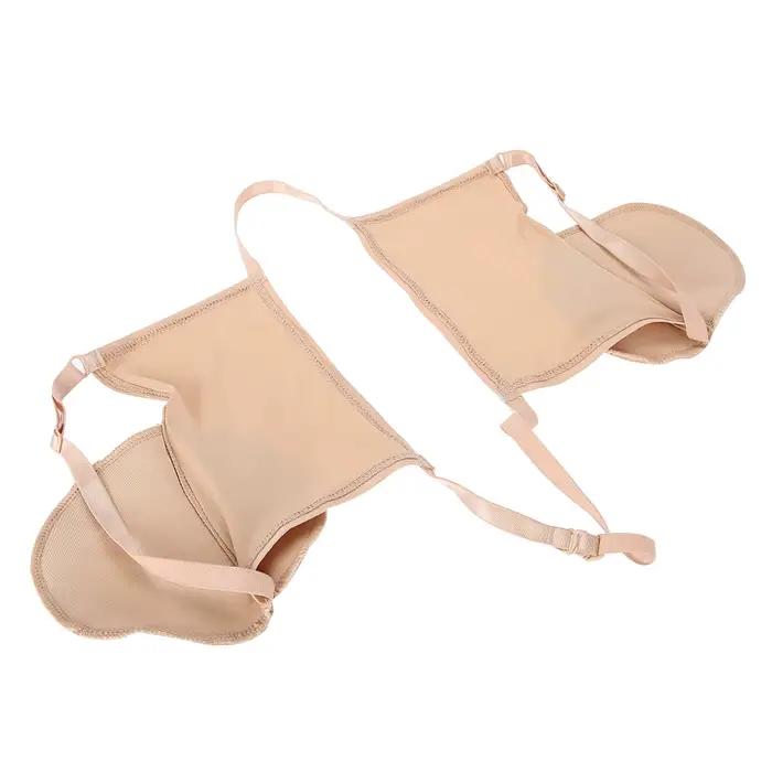 Soutien-gorge de protection contre la sueur des aisselles en coton réutilisable, coussinets absorban