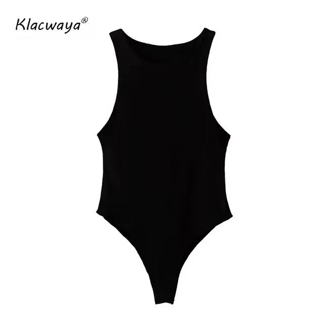 Body sans manches pour Femme, Sexy, moulant, élastique, kaki, élégant, décontracté, soirée, Club, 20