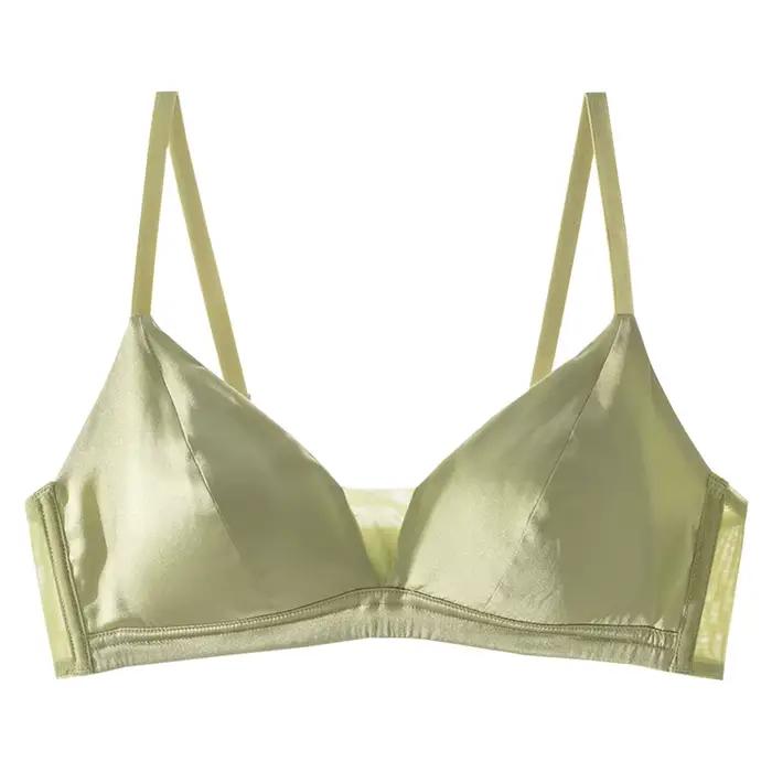 Suyareply-Ensemble de soutien-gorge pour femme, 93% inj7% IQUE dex, tasse à moule fin, sous-vêtement