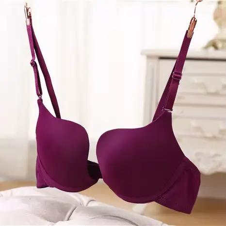 Soutien-gorge dos nu élégant – Conception de col licou réglable, armatures noires au dos en U, souti