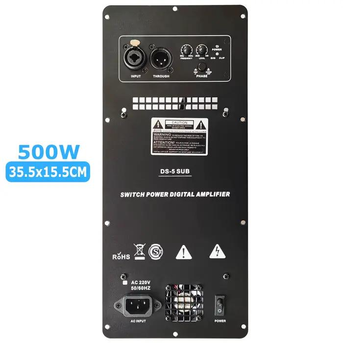 Amplificateur numérique de puissance lourde 110V/220V classe D 500W, Module Audio Hifi, basse Pure a