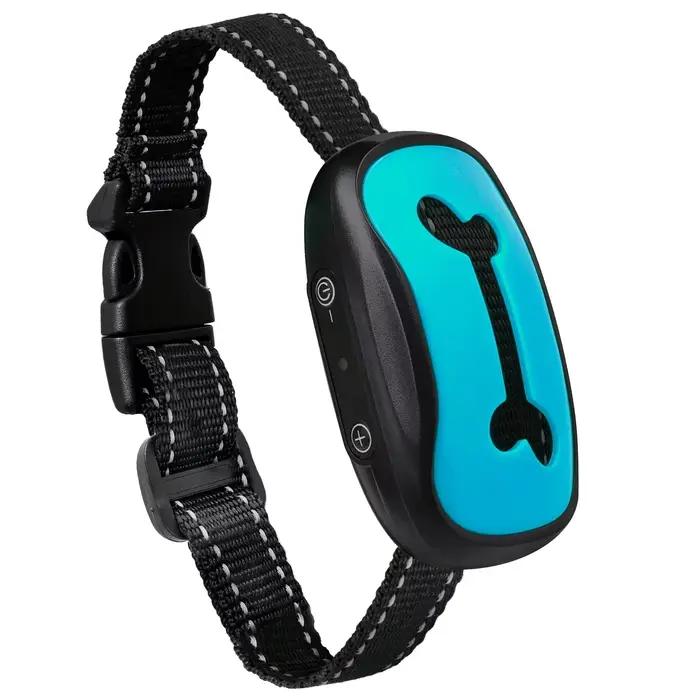 Collier anti-aboiement pour chien, rechargeable par USB, collier d'entraînement pour chiens, ultraso