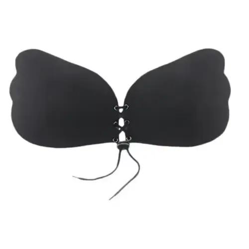 Soutien-gorge invisible sans bretelles en silicone pour femme, lingerie sexy, sous-vêtement push-up,