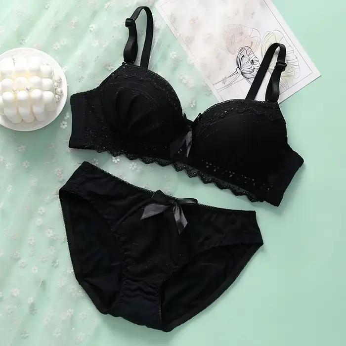 Ensemble de soutien-gorge de luxe offre spéciale 1/2 tasse nouvelle marque Sexy intimes Push Up sous
