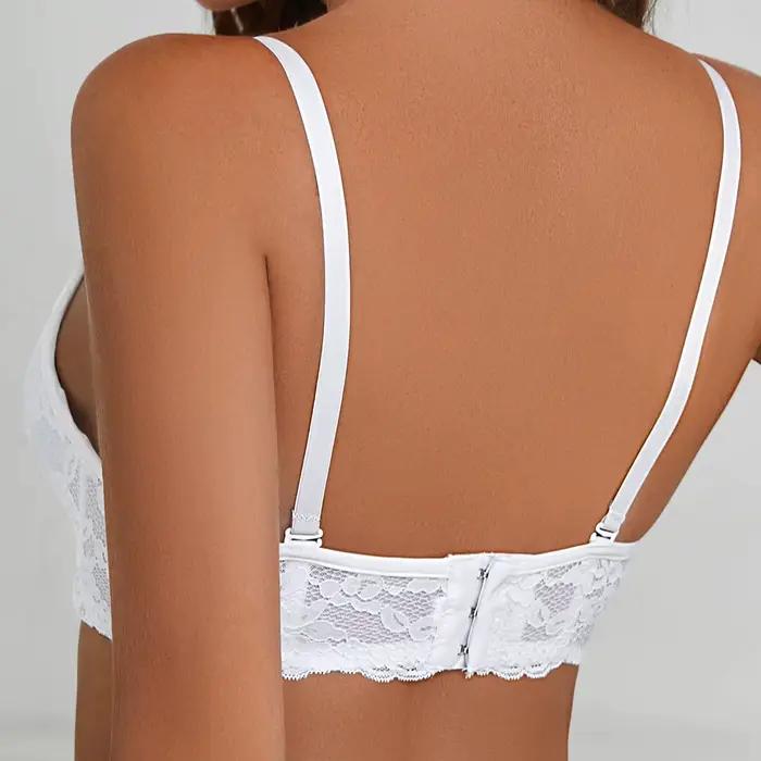 Soutien-gorge à armatures en dentelle sexy pour femme