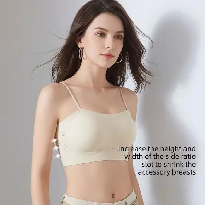 Soutien-gorge push-up à fines bretelles pour femme