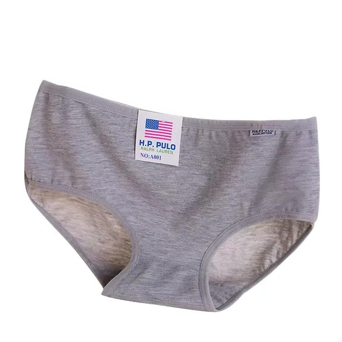 Culotte confortable en coton taille moyenne pour femme