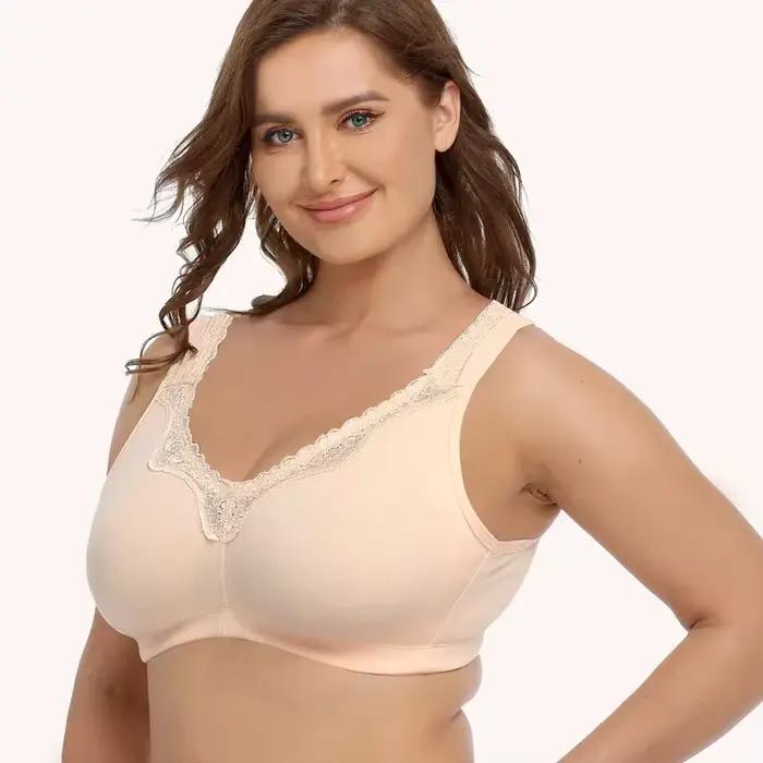 Taille transfrontalière qualité supérieure soutien-gorge grande