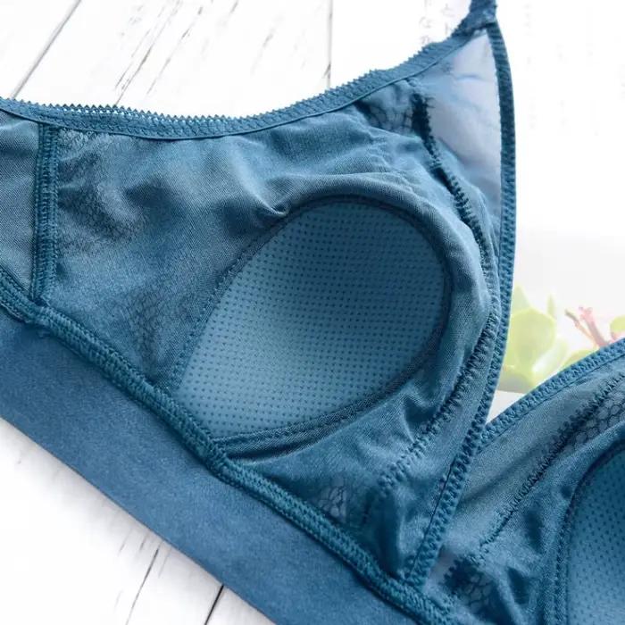 Soutien-gorge sans armatures à bonnets triangulaires
