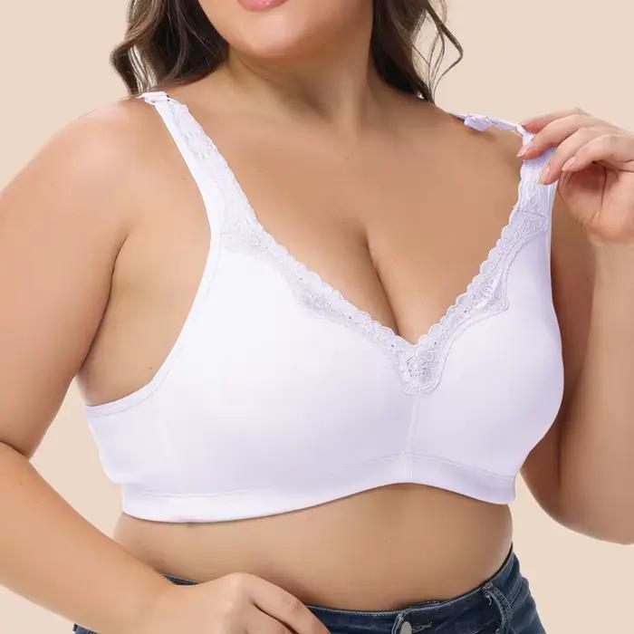 Soutien-gorge grande taille en coton