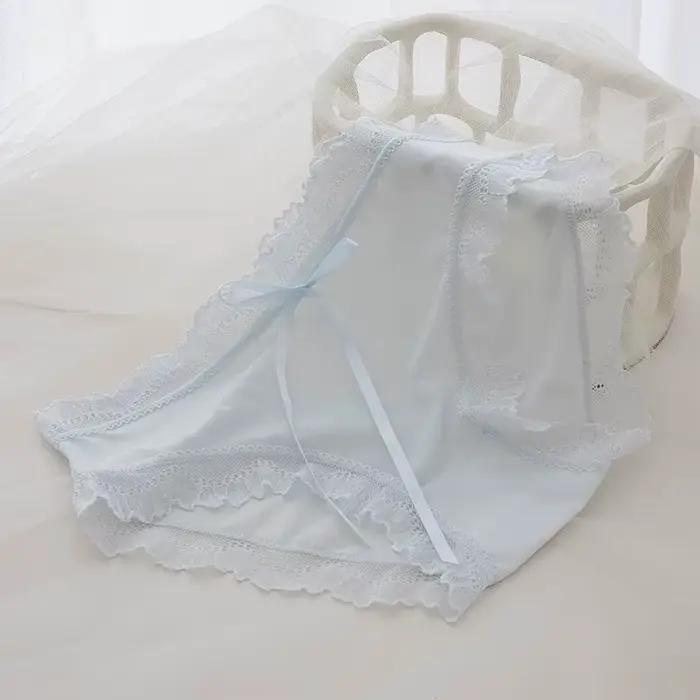 Culotte Sexy en dentelle et coton pour femmes