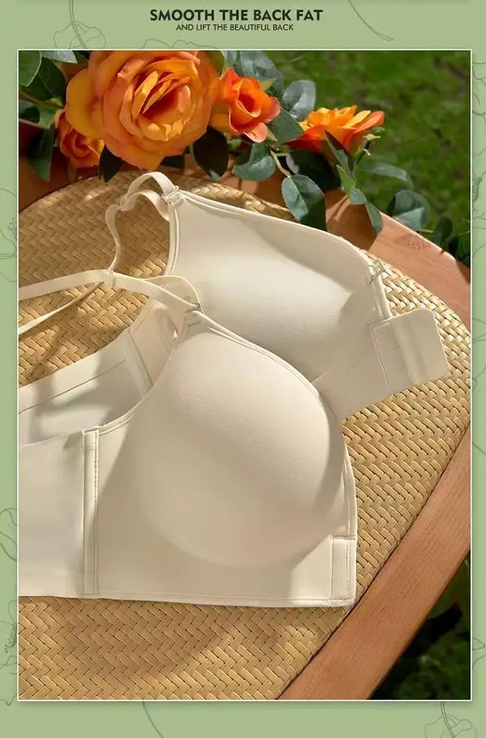 Soutien-gorge push-up épais avec fermeture frontale de 12 cm – Rehausseur rembourré ultra