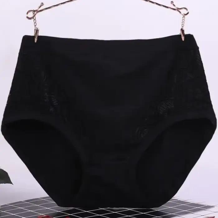 Taille haute en coton pour femme d'âge moyen