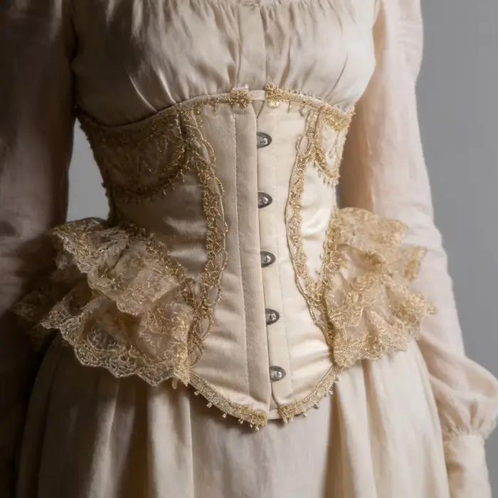 Corset fantaisie sous le buste pour femmes