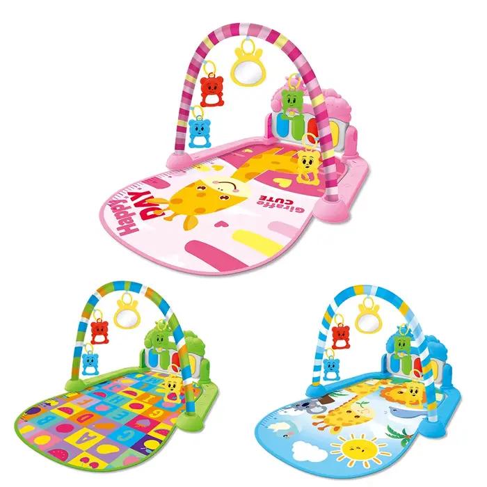 Tapis d'éveil musical pour bébé 0-36 mois avec piano, jouets d'activités, tapis de jeu à pédales, cadeaux d'éducation précoce pour nouveau-nés