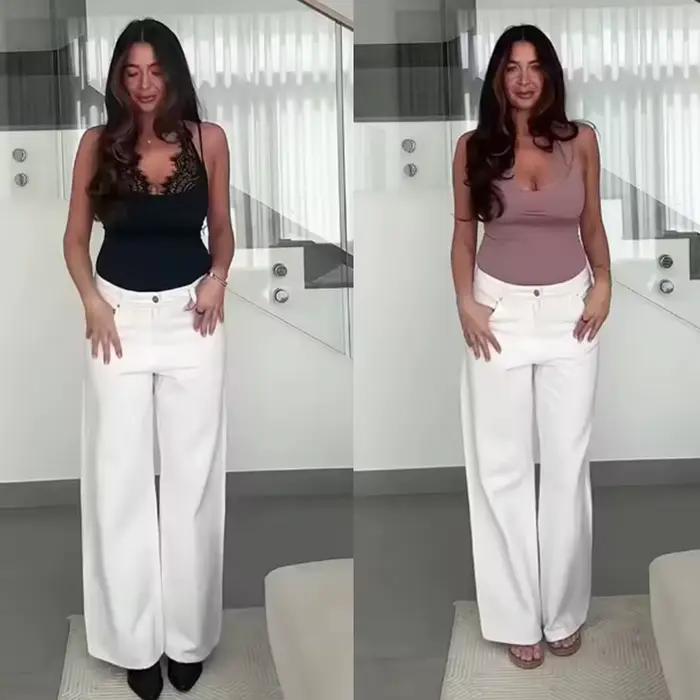Nouveauté 2026 Combinaison Body Femme d'été en dentelle patchwork
