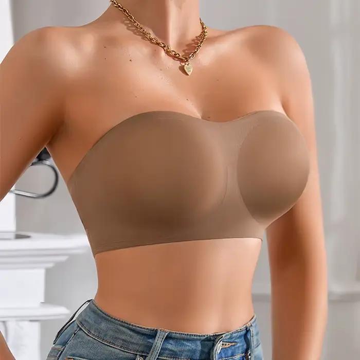 Soutien-gorge sans bretelles sans couture pour femmes