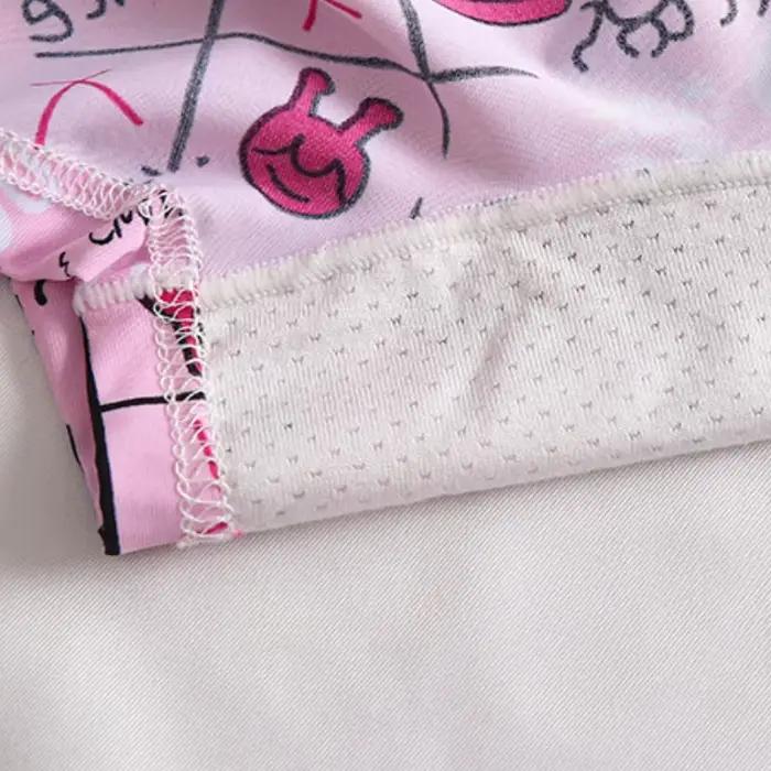 Glace soie été femmes culottes Sexy dessin animé imprimé sous-vêtements respirant sans couture slips femmes intimes Femme Femme pantalon