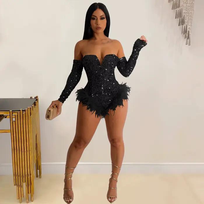 Combinaison Femme 2022 – Tenue de Soirée et de Vacances – Bodysuits Une Pièce pour Femmes