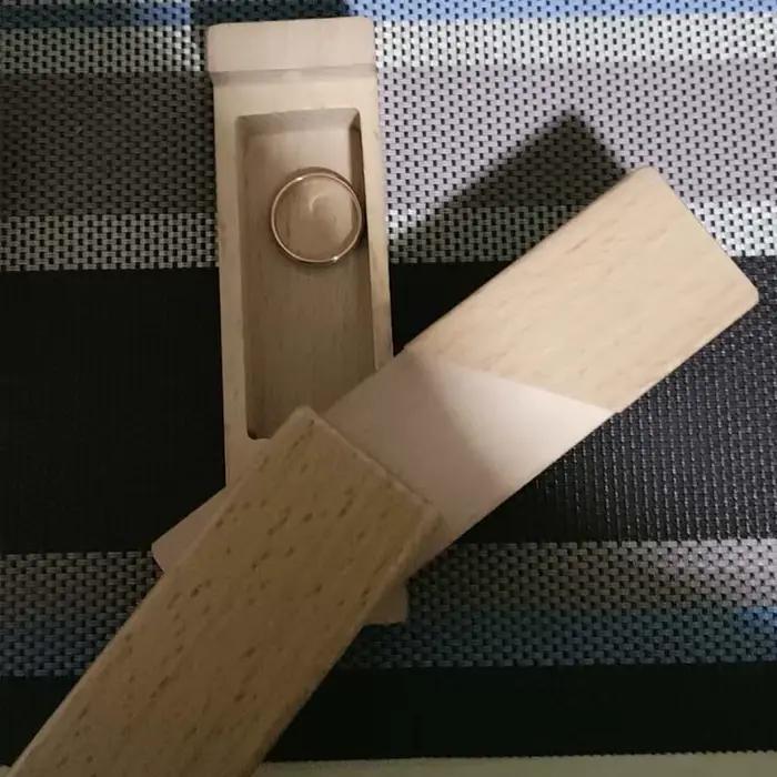 Boîte secrète casse-tête boîtes de puzzle en bois avec compartiments cachés cadeaux d'argent d'anniversaire de noël adultes et enfants