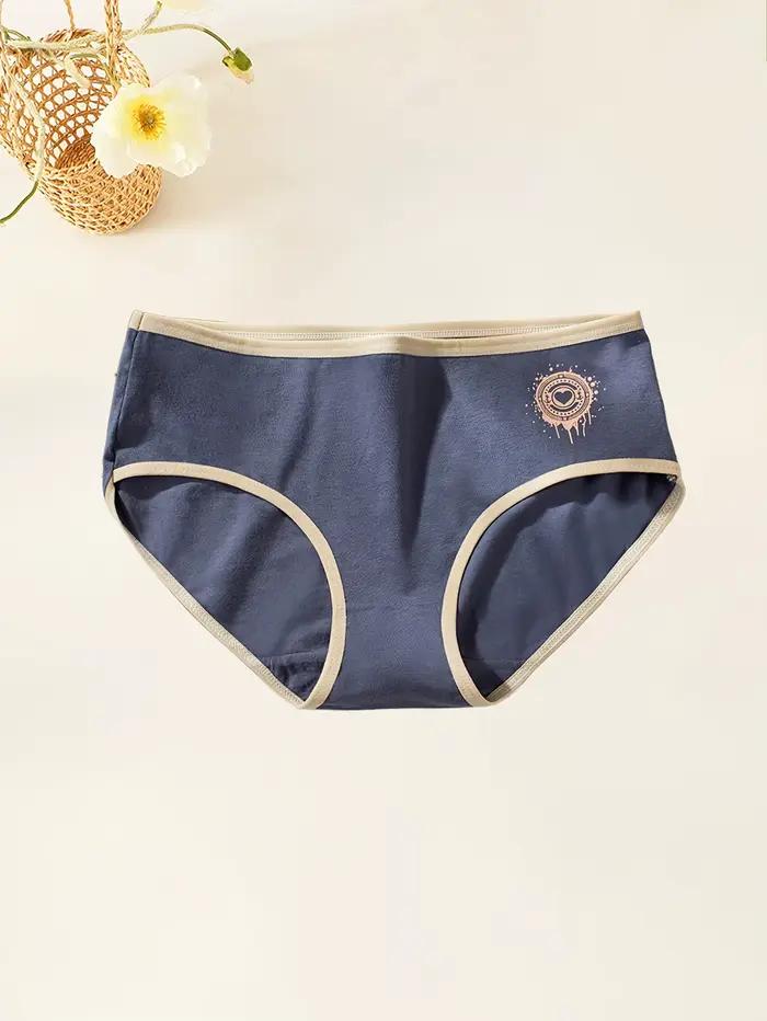 6pcs culottes en coton pour femme