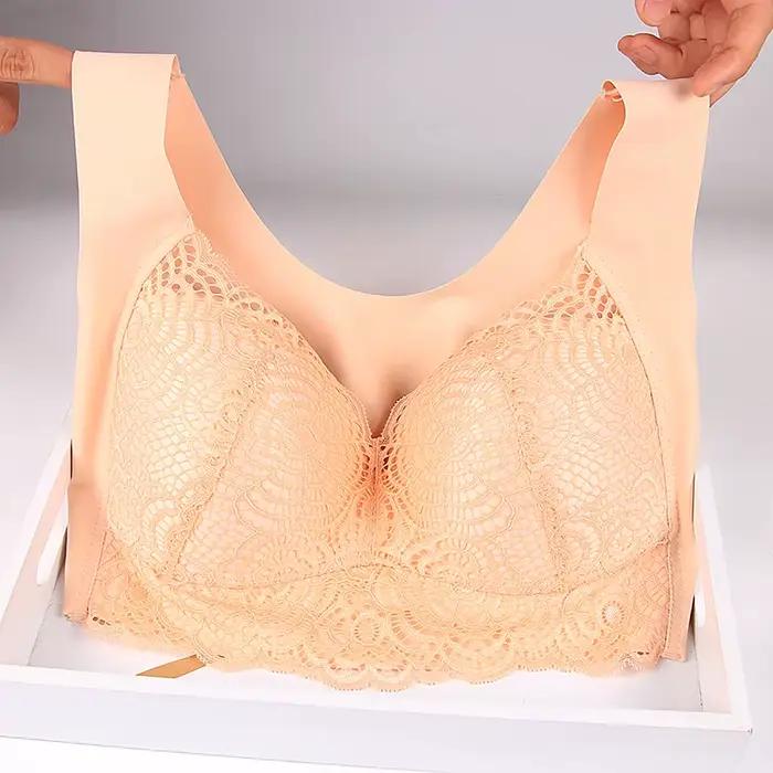 Soutien-gorge sans bretelles Sexy femmes grande taille 5XL 6XL 7XL soutiens-gorge en dentelle