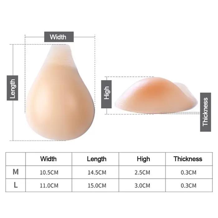Soutien-gorge auto-adhésif en silicone pour femmes, coussin de soutien-gorge sexy, rehausseur de poitrine, autocollants de poitrine sans bretelles, pétales de poitrine, couleur chair