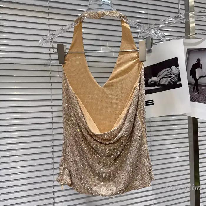 Nouveautés Été 2026 : Top Camisole Halter pour Femme