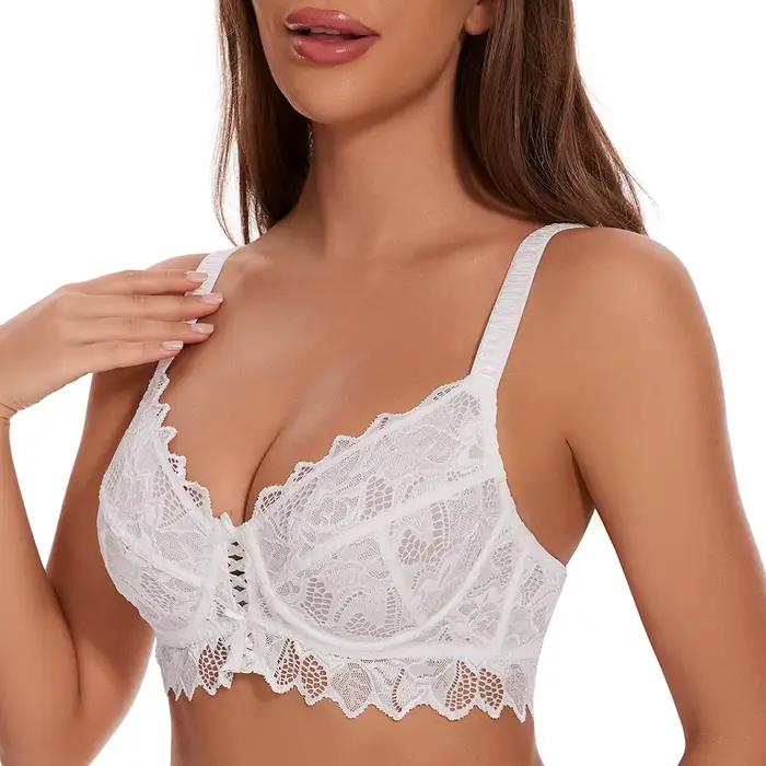 Sheroine Soutien-gorge en dentelle grande taille