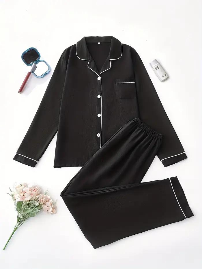 Ensemble de pyjama à manches longues pour femmes