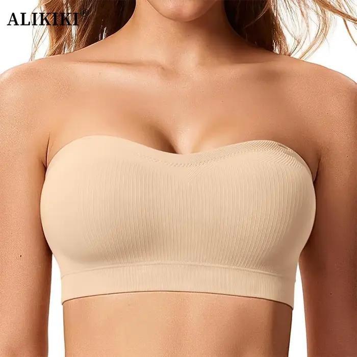 Soutien-gorge Push Up sans bretelles pour femmes
