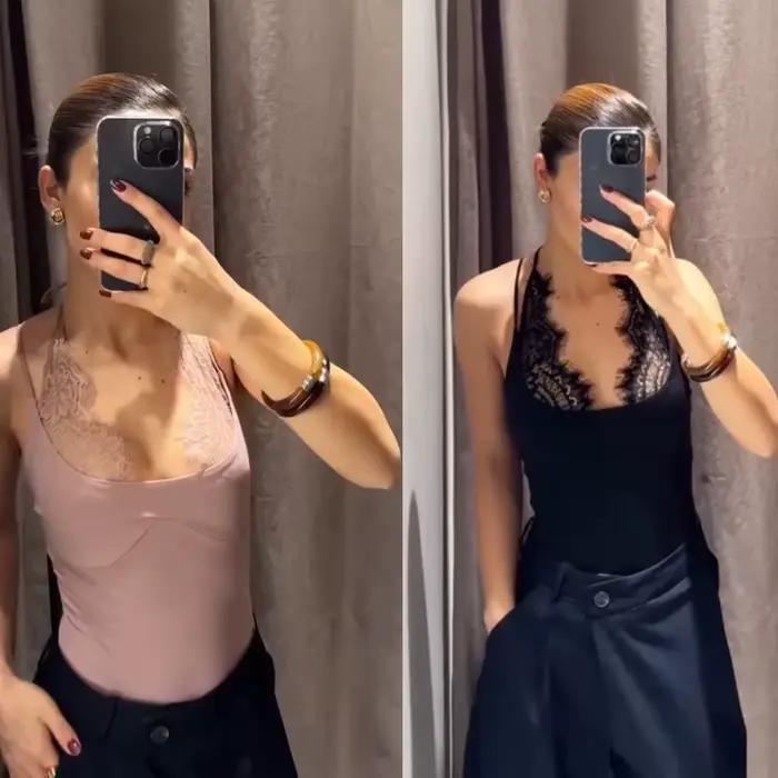 Nouveauté 2026 Combinaison Body Femme d'été en dentelle patchwork