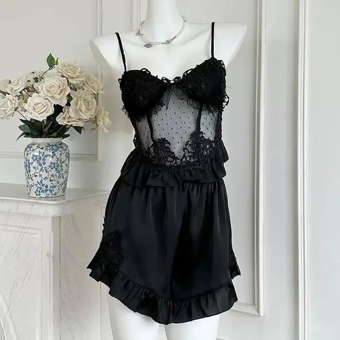 Ensemble pyjama 4 pièces pour femmes