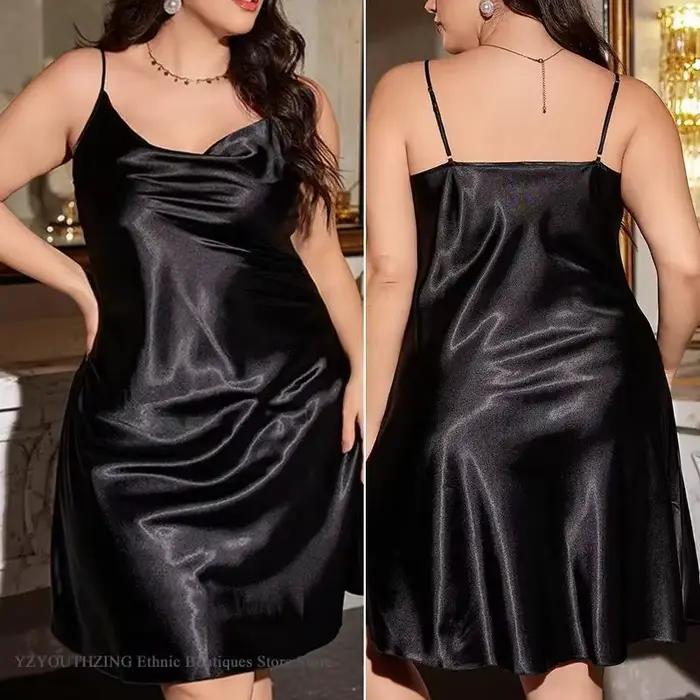 Ensemble chemise de nuit et robe pour femme