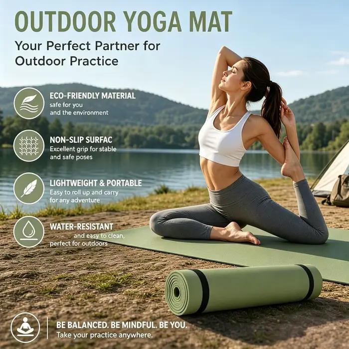 Tapis de fitness antidérapant pour exercices de Pilates, de musculation, de sport, de gymnastique, équipement de fitness