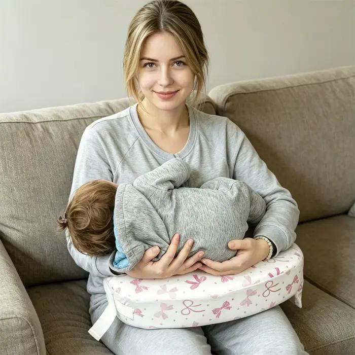 Coussin d'allaitement – Coussin d'allaitement multifonctionnel, confortable et doux, disponible en trois couleurs