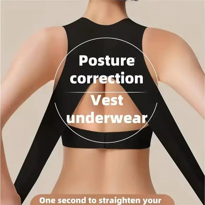 Soutien-gorge de sport sans fil à fermeture avant et dos croisé pour femme