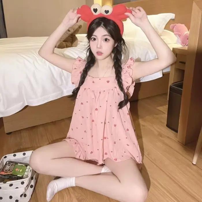 Pyjamas d'été pour femmes ensembles de pyjama ensemble Sexy
