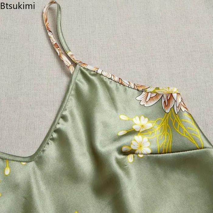 Ensemble de pyjama pour femmes à imprimé floral