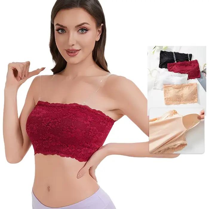 Soutien-gorge en dentelle grande taille pour femme