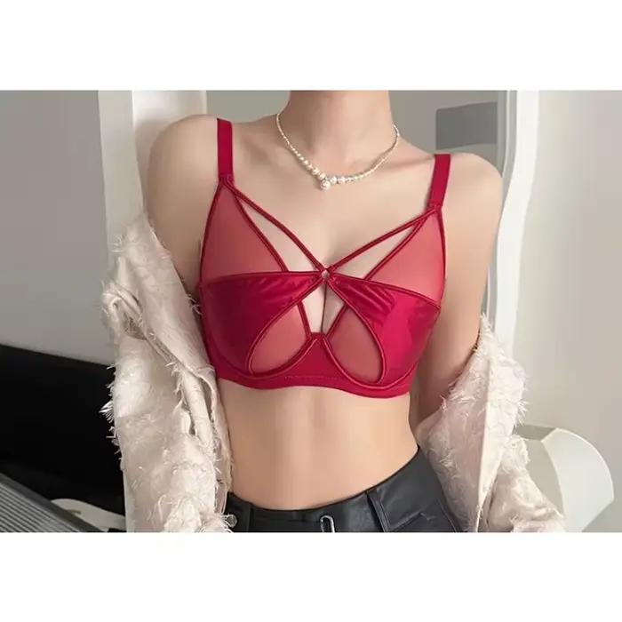 Soutien-gorge minimisateur ultra-fin en maille Pure Passion pour poitrine généreuse