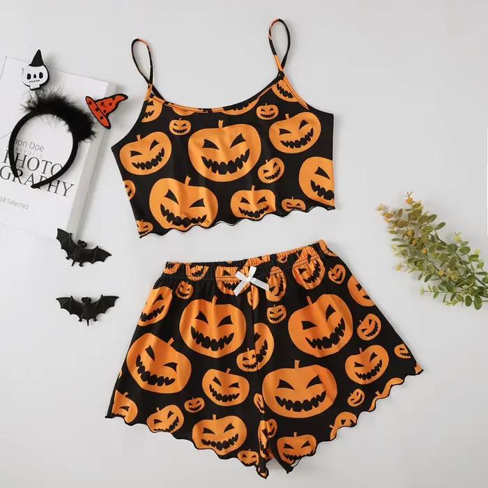 Vêtements de nuit sexy femmes pyjamas d'Halloween