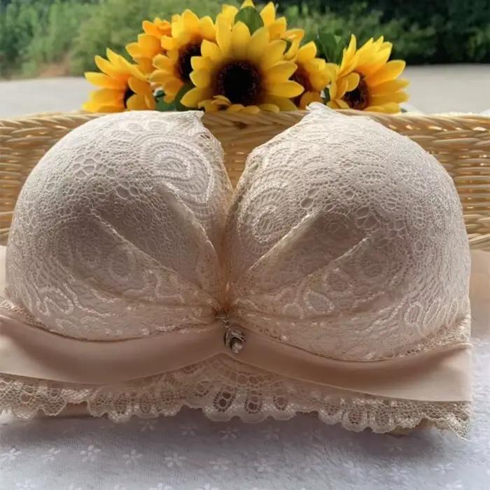 Sous-vêtements d'artefact de poitrine plate pour femmes, petite poitrine rassemblée et épaissie de 8 cm, super optique, soutien-gorge spécial pour montrer la poitrine