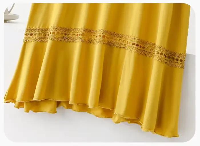 Grande taille Modal tenue de nuit pour femmes nuisette surdimensionné à manches courtes chemises