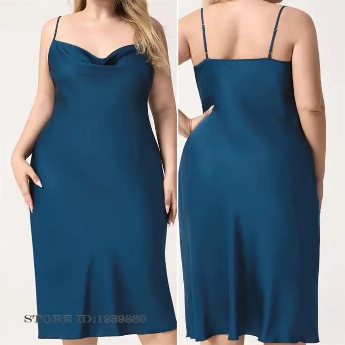 Sexy bordeaux jarretelle chemise de nuit Lingerie intime été nouveau soie Satin vêtements